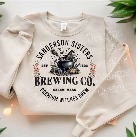 Sisters Brewing Company Halloween  Ready To Press DTF Print