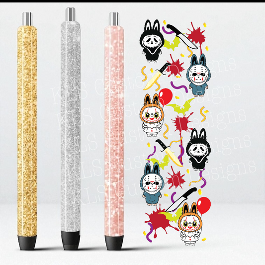12P Horror Lab Slasher UV DTF Pen Wrap