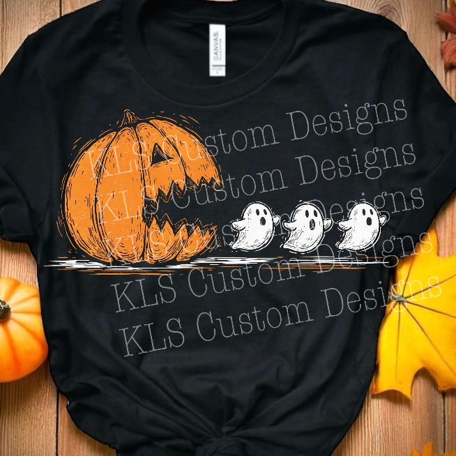 Retro Gamer Pumpkin Ready To Press DTF Print