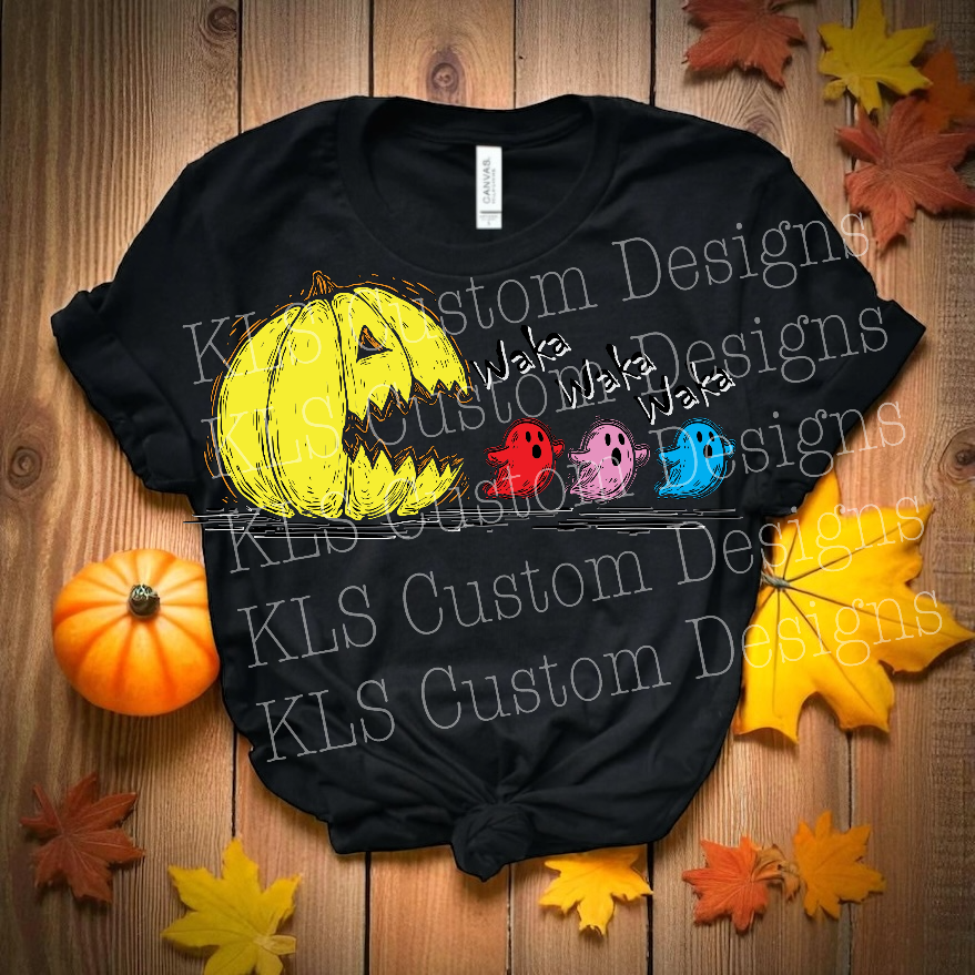 Retro Gamer Pumpkin Ready To Press DTF Print