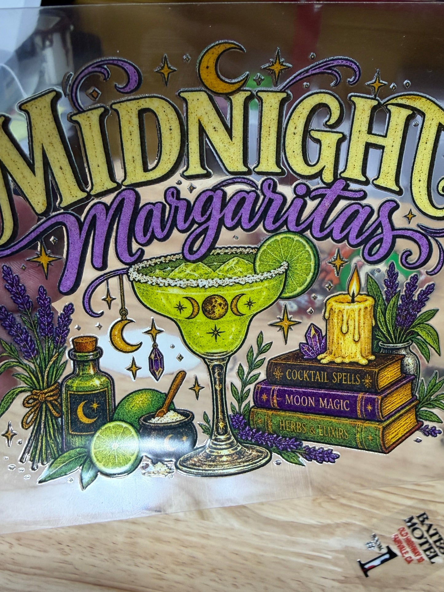 Midnight Margaritas 4” Tall Decal