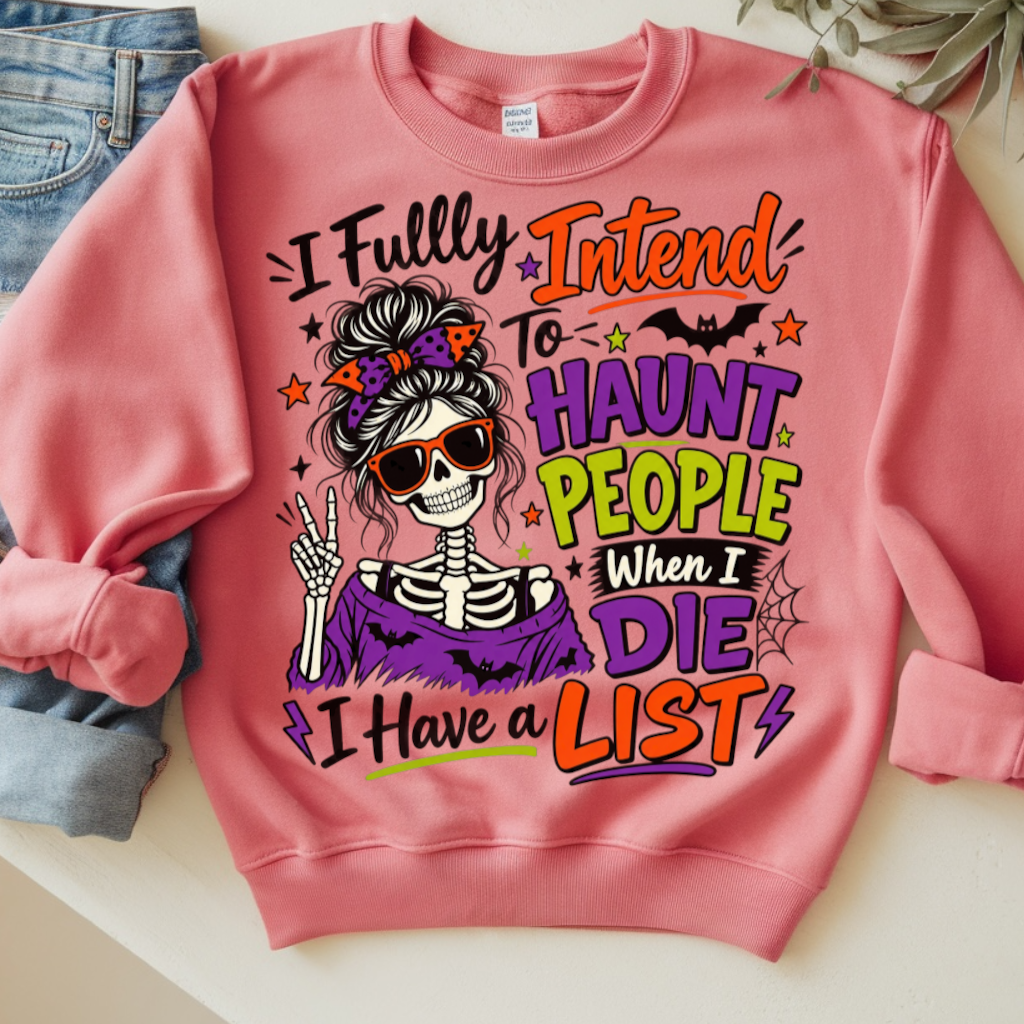 Haunt People Ready To Press DTF Print