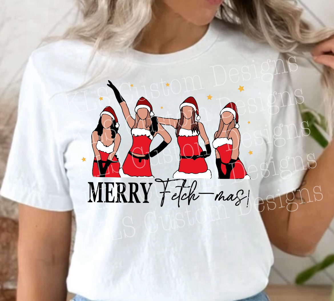 Merry Fetch-mas Ready To Press DTF Print