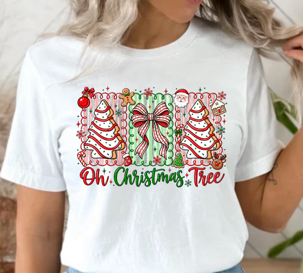 Oh Christmas Tree Ready To Press DTF Print