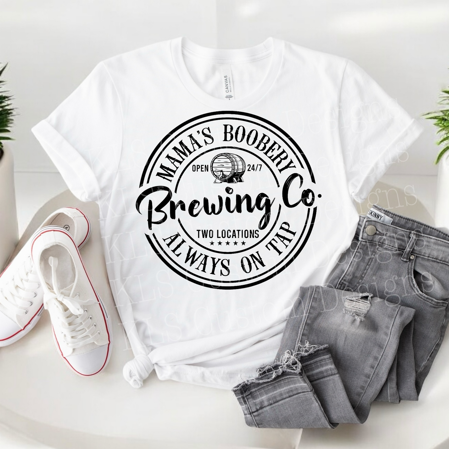 Mama’s Boobery Ready To Press DTF Print