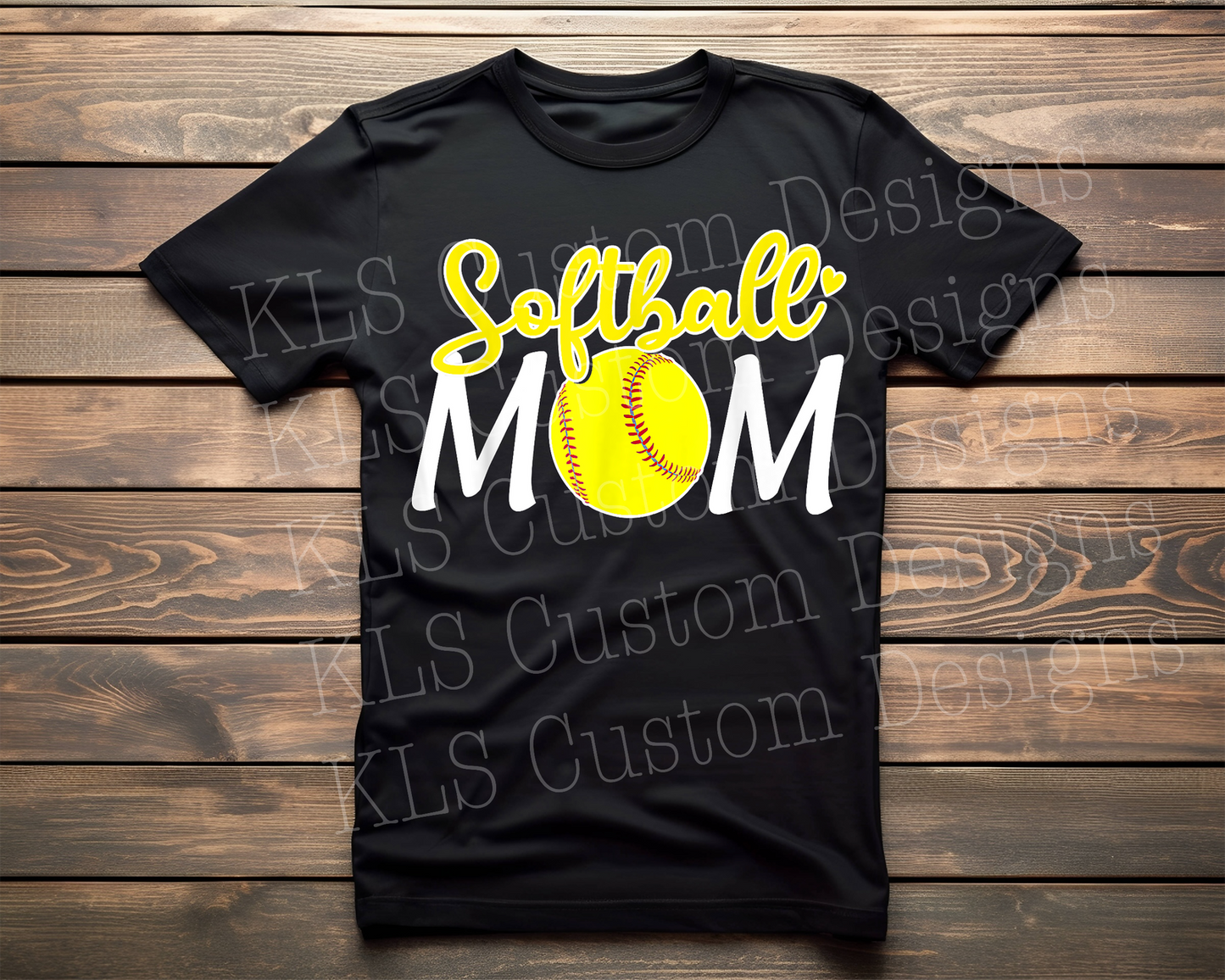 Softball Mom Ready to Press DTF Print