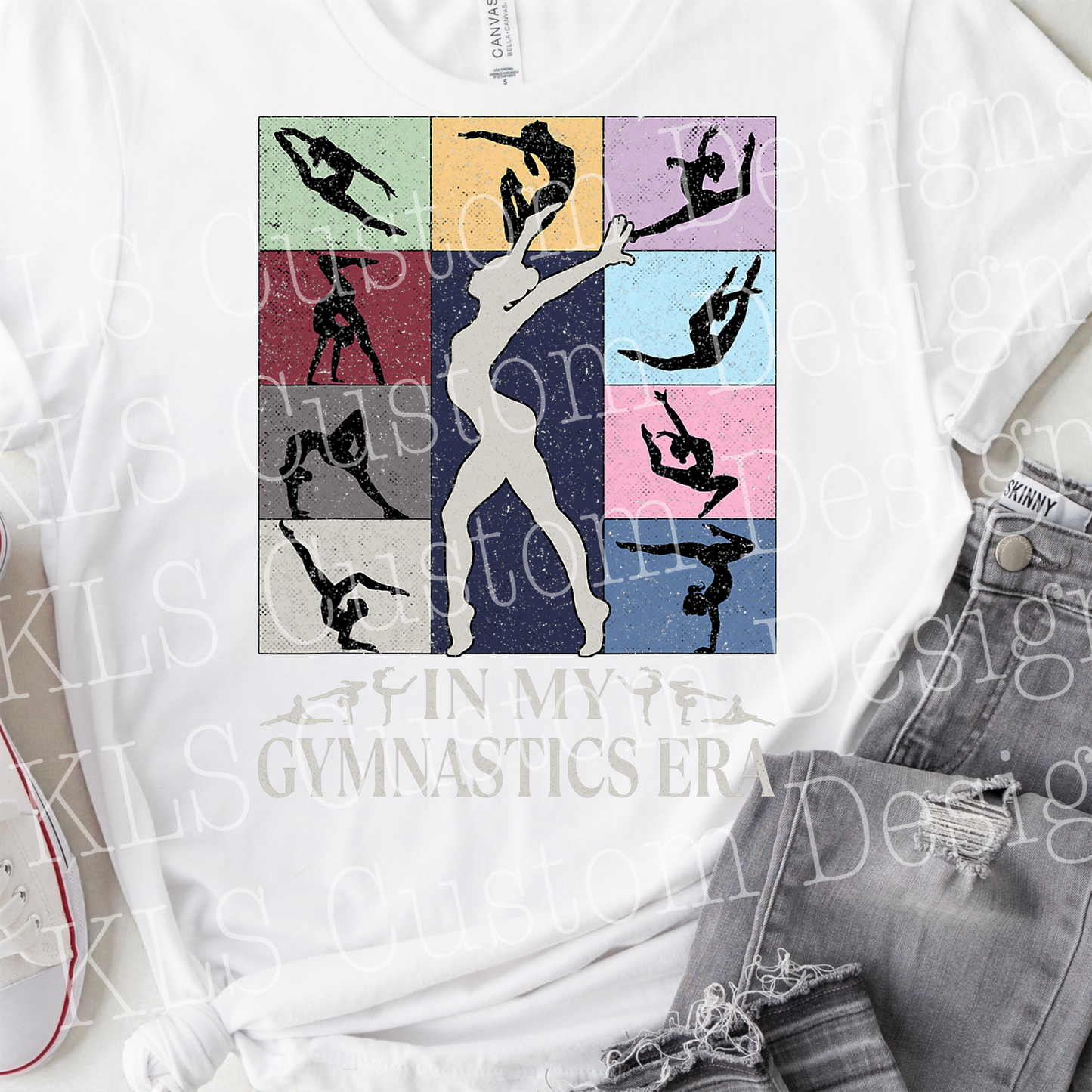 Gymnast Era Ready To Press DTF Print