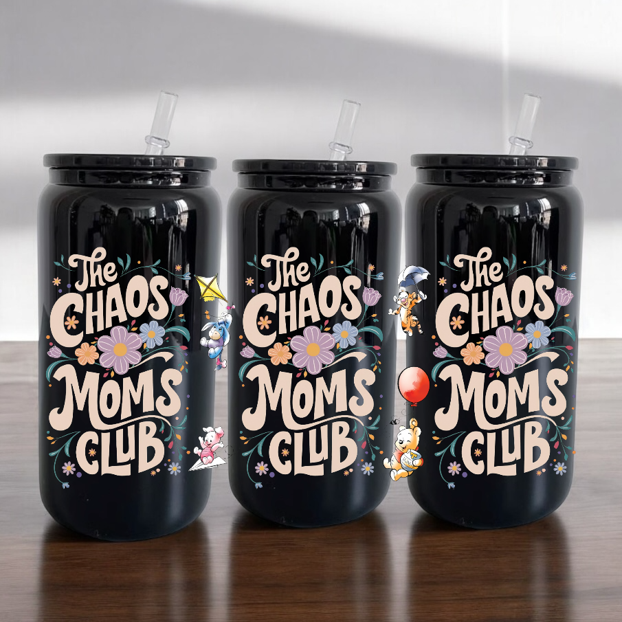9Y Chaos Moms Club UV DTF Wrap