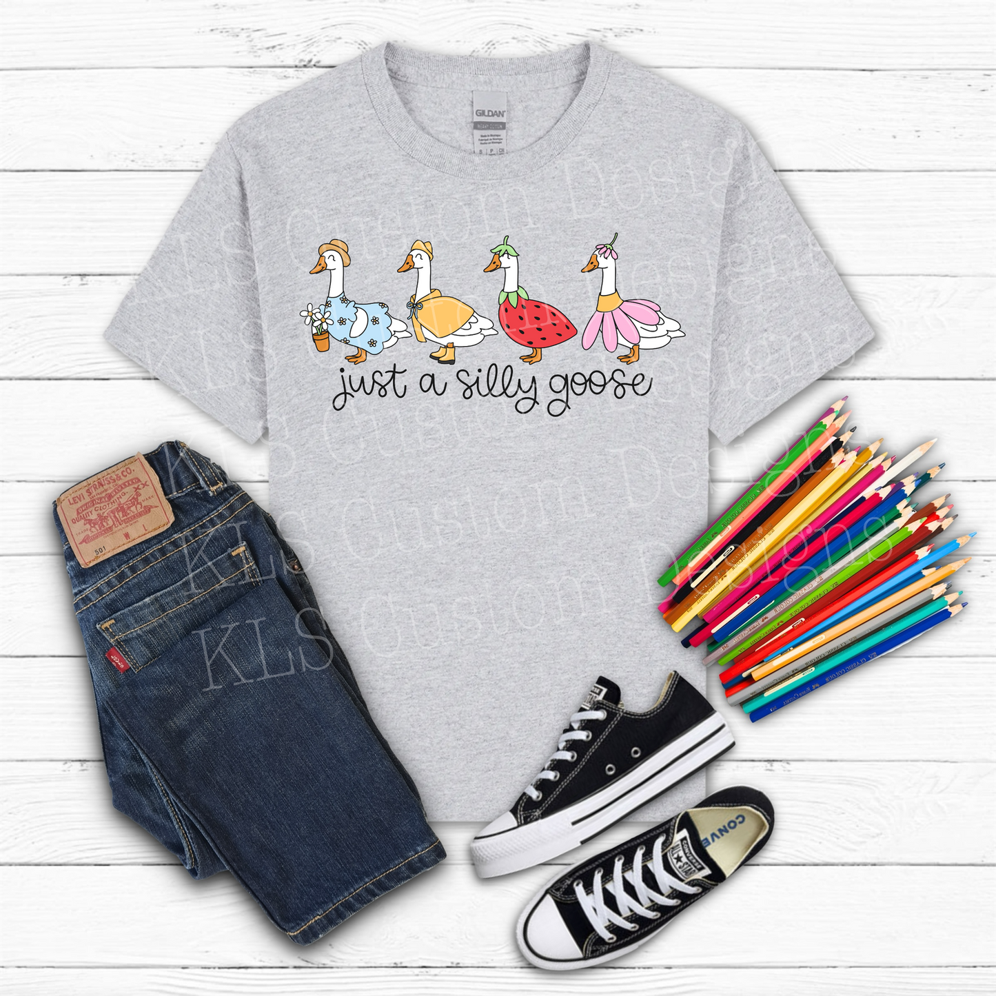 Silly Goose Ready to Press DTF Print