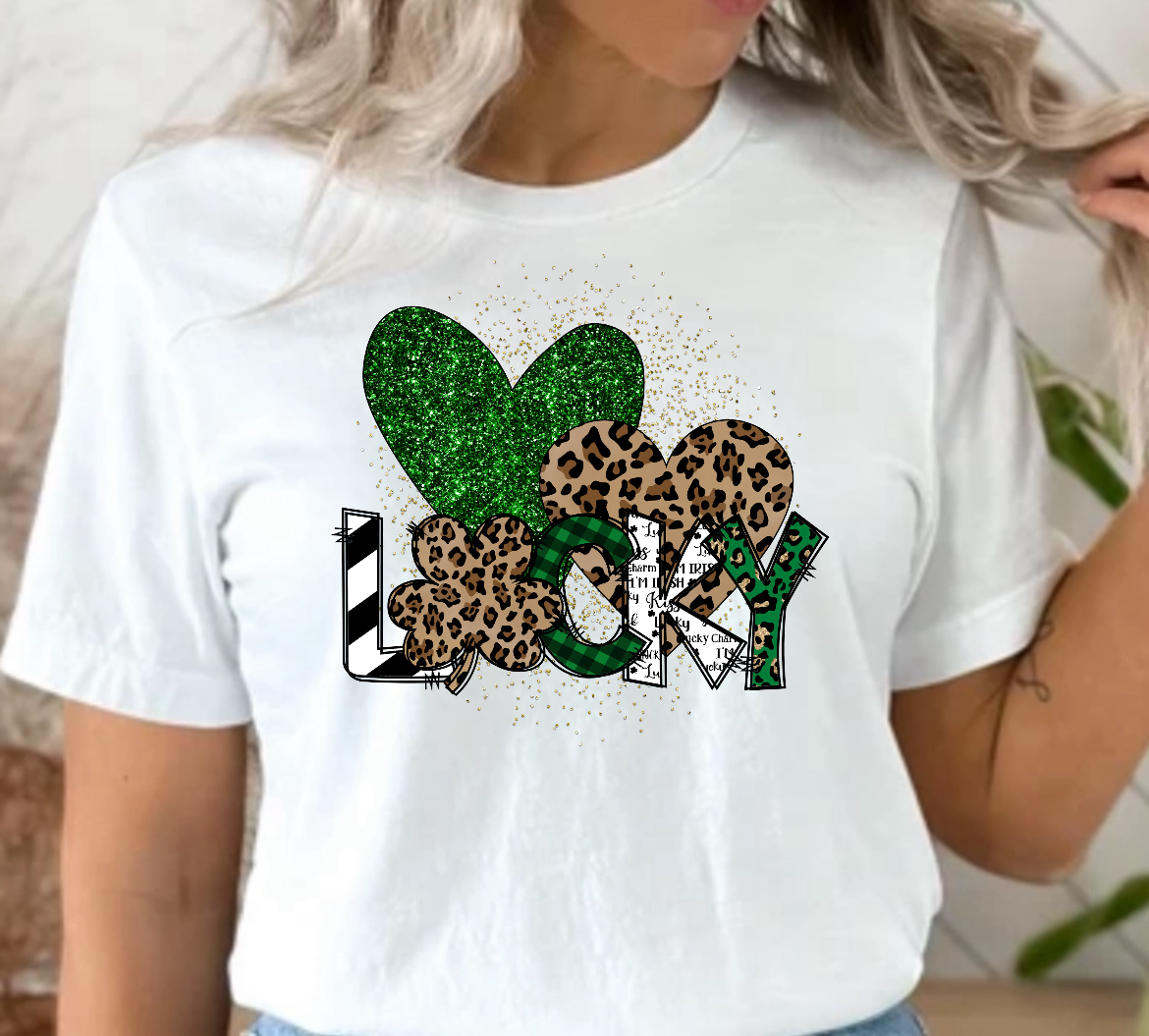 Lucky Shamrock Ready To Press DTF Print