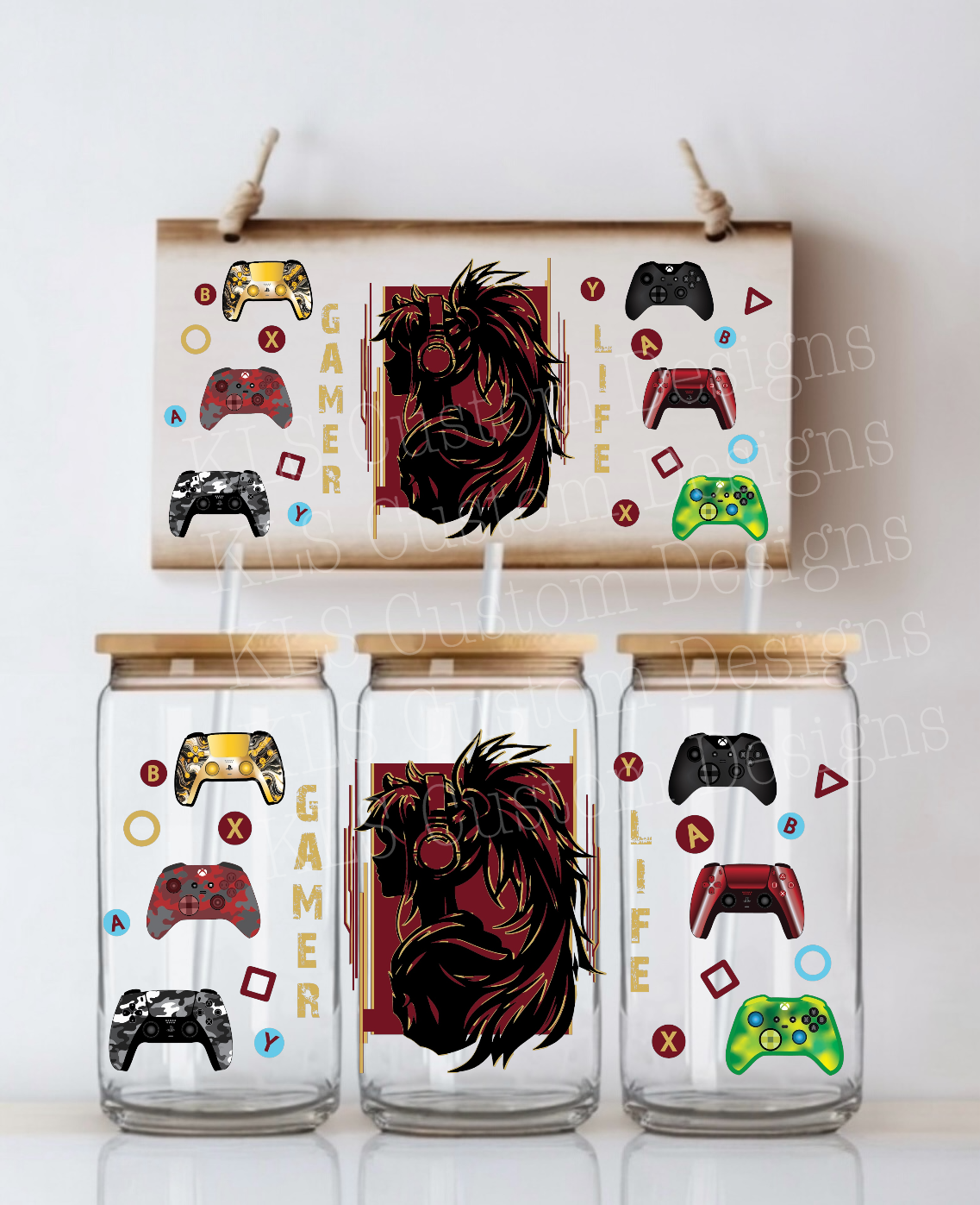 P3 Pro Gamer UV DTF Wrap