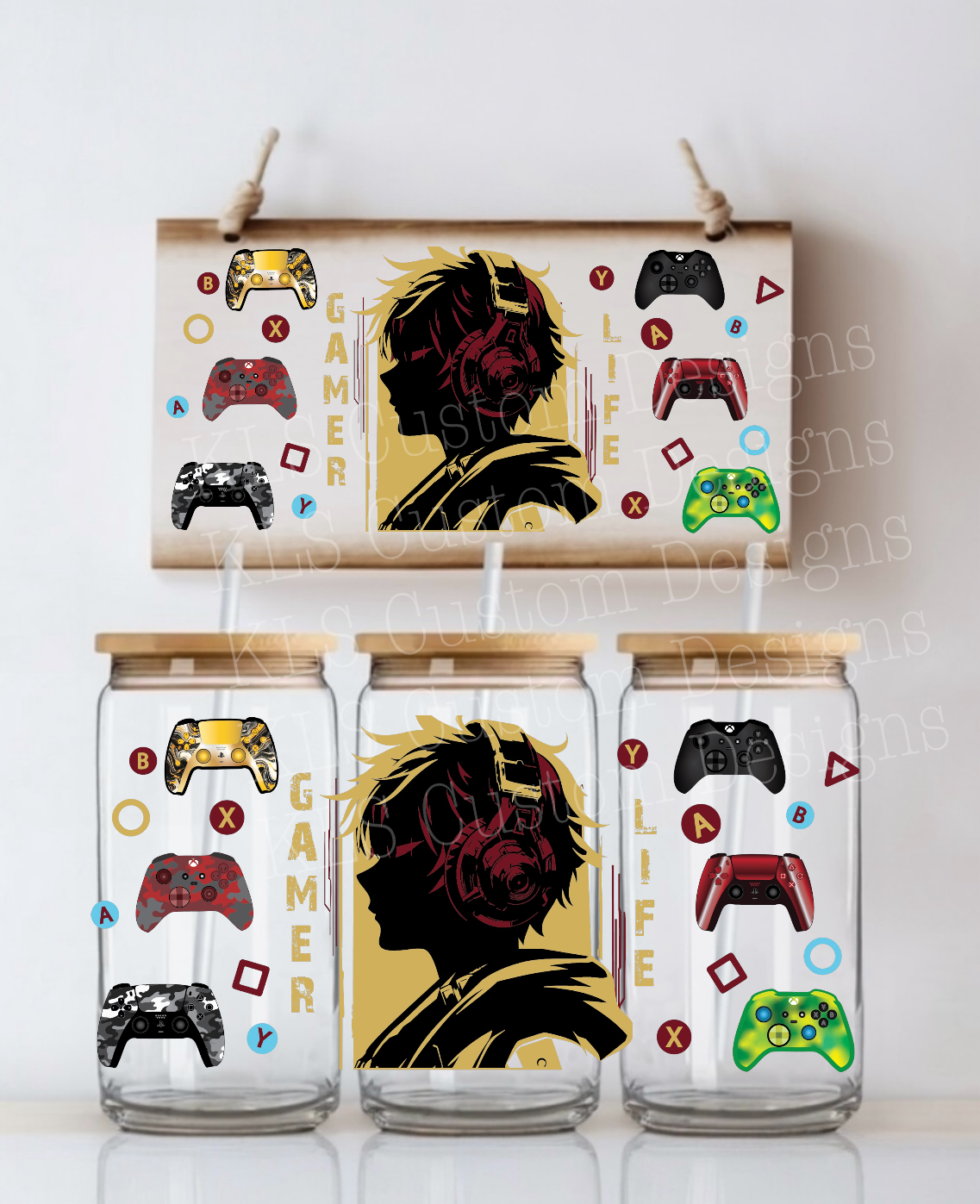 P3 Pro Gamer UV DTF Wrap