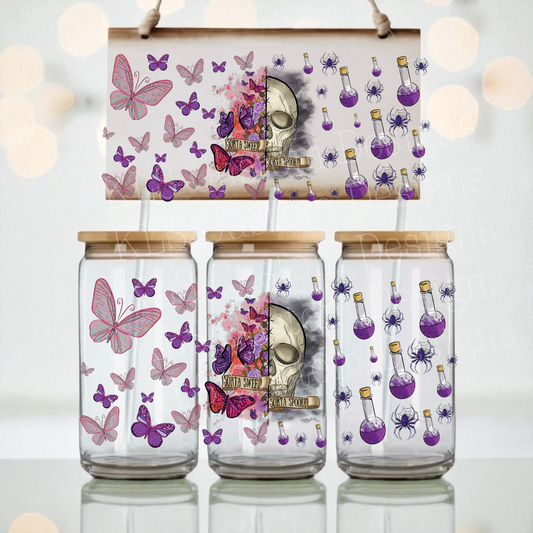 P8 Sorta Sweet Sorta Spooky  UV DTF Wrap