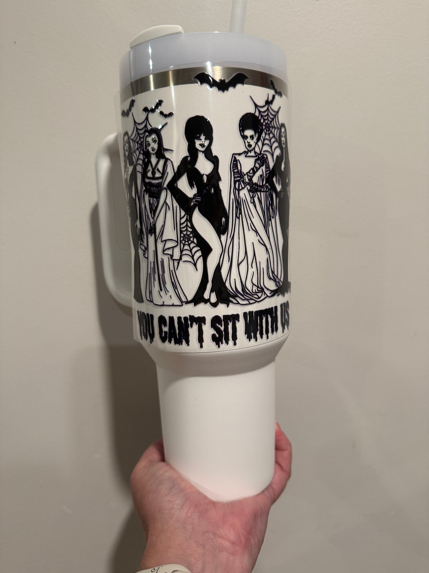 22B You Can’t Sit With Us Horror Queens UV DTF Decal