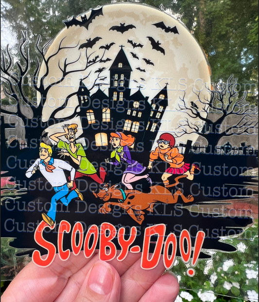 7Y Mystery Gang 4” Tall UV DTF Decal