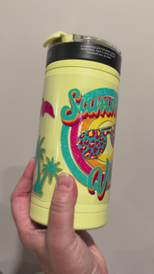 P6 Summer Vibes UV DTF Wrap