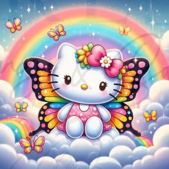 Monarch Butterfly Kitty 20 Oz Skinny Permanent Vinyl