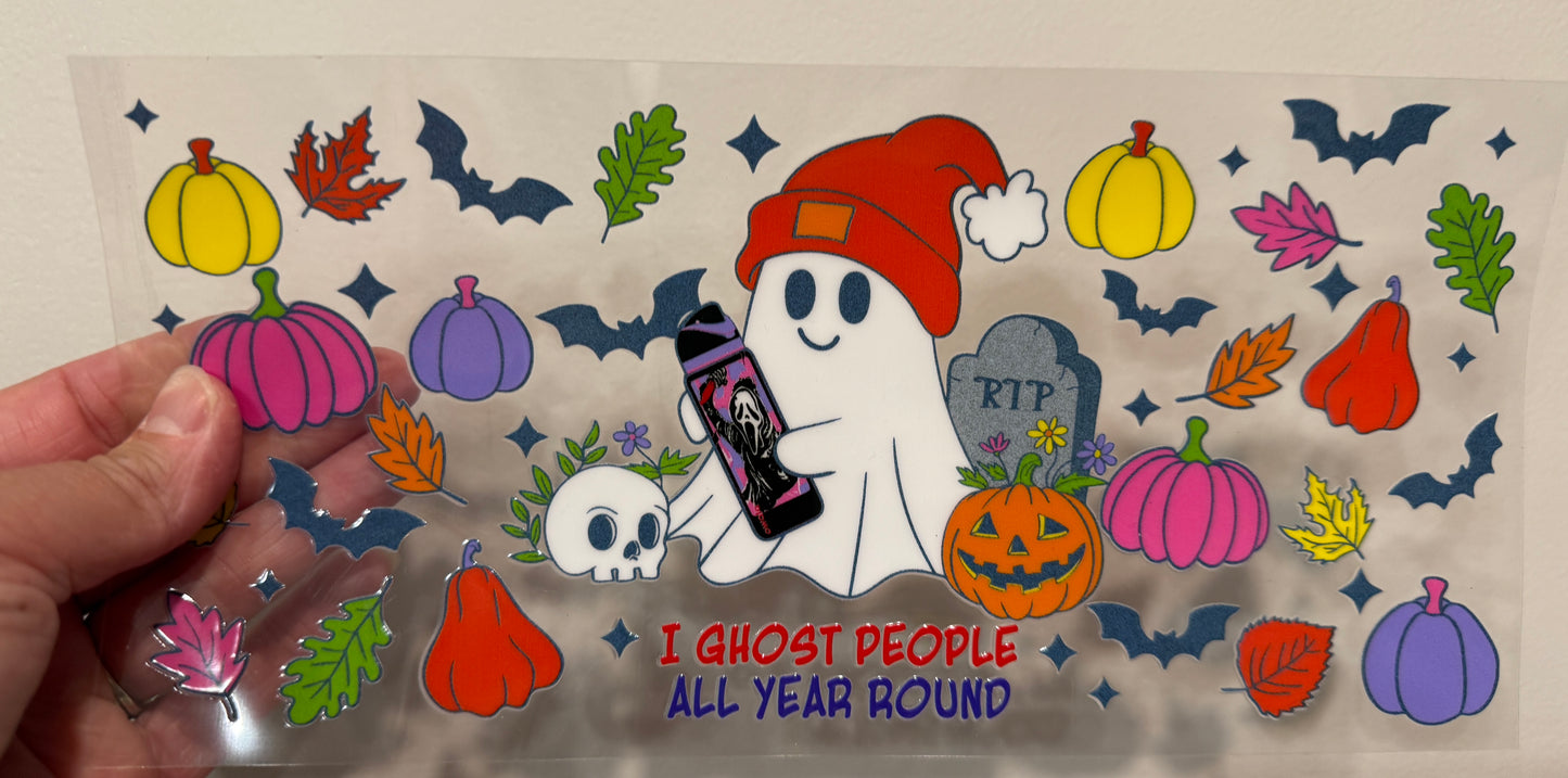 B1 Ghost People UV DTF Wrap