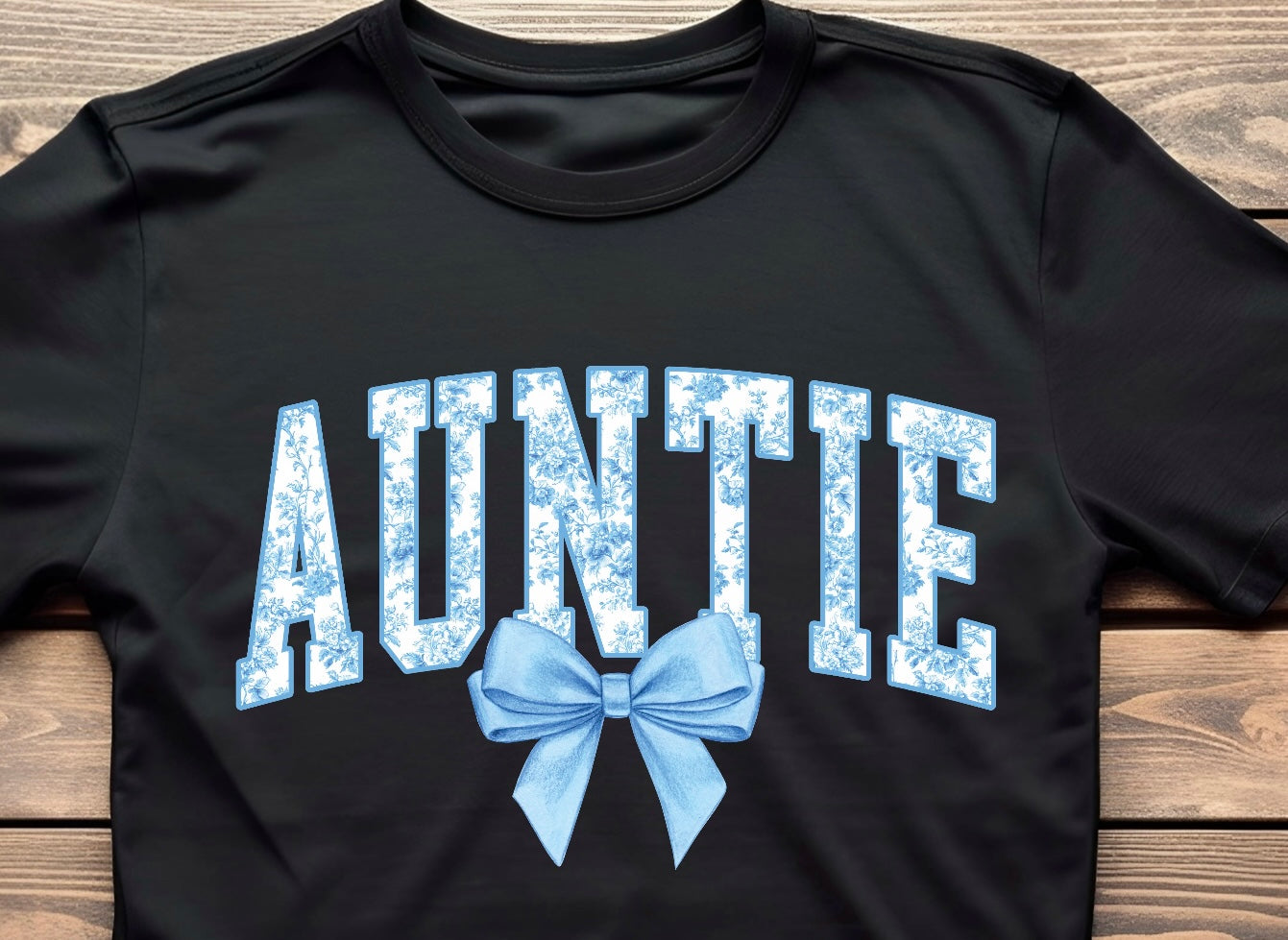 Auntie Coquette Bow Ready to Press DTF Print