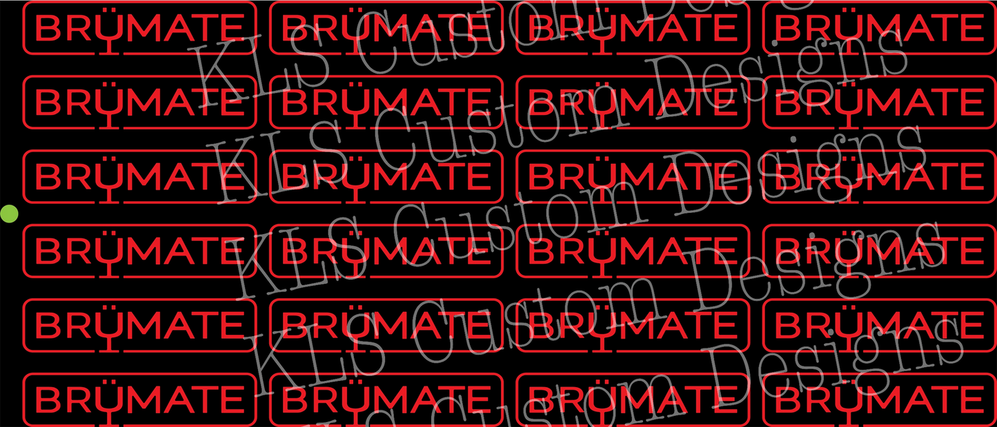 Y9 Br Logo Clip Sheet - Two to Three days lead time.