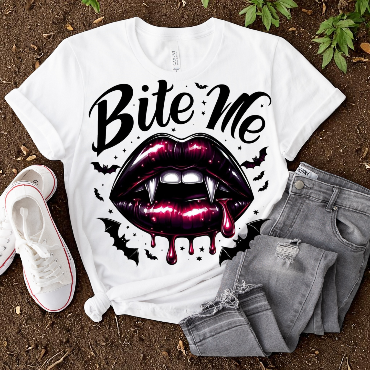 Bite Me Ready To Press DTF Print