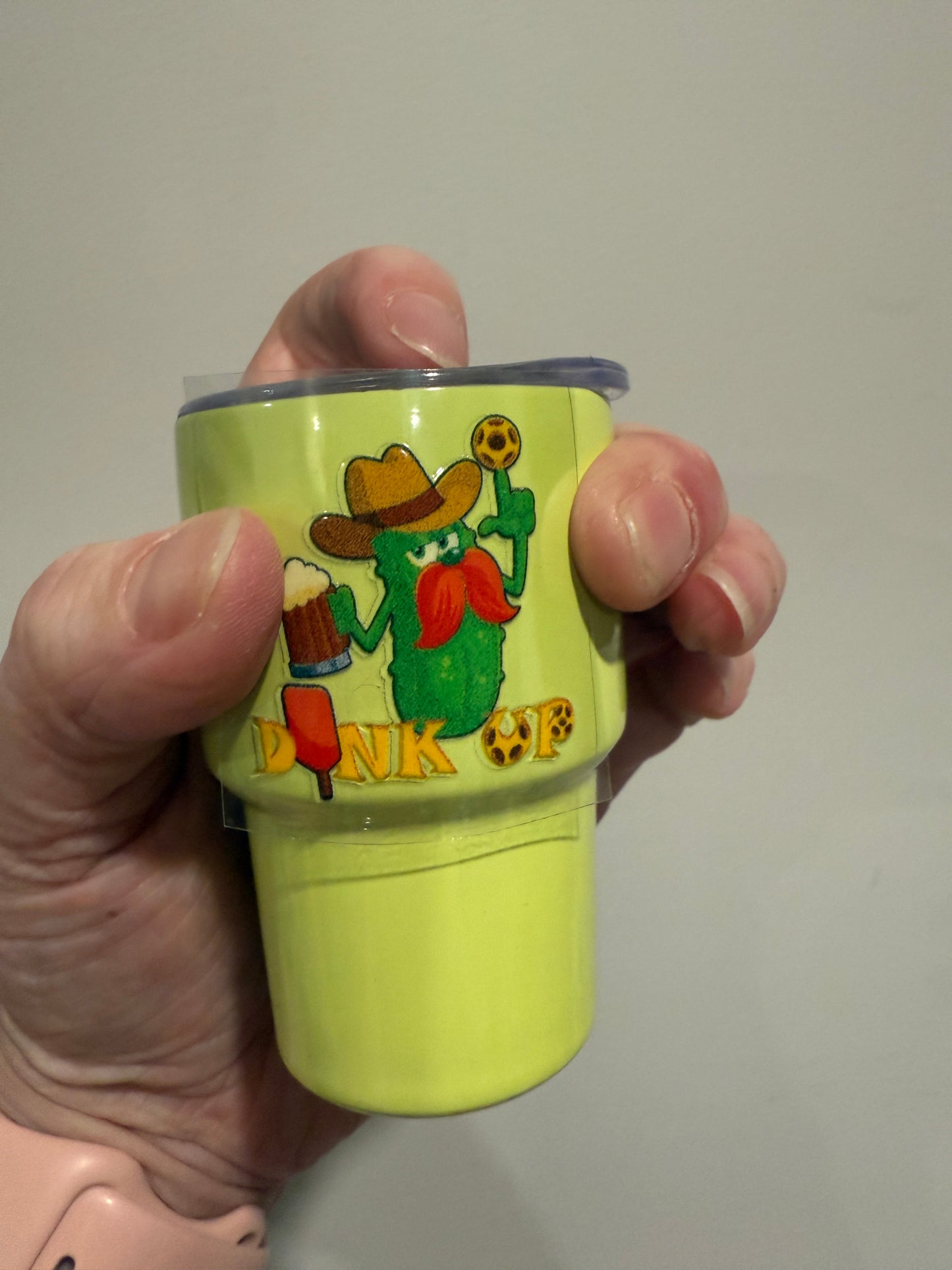 Pickleball Shot Glass UV DTF Decal