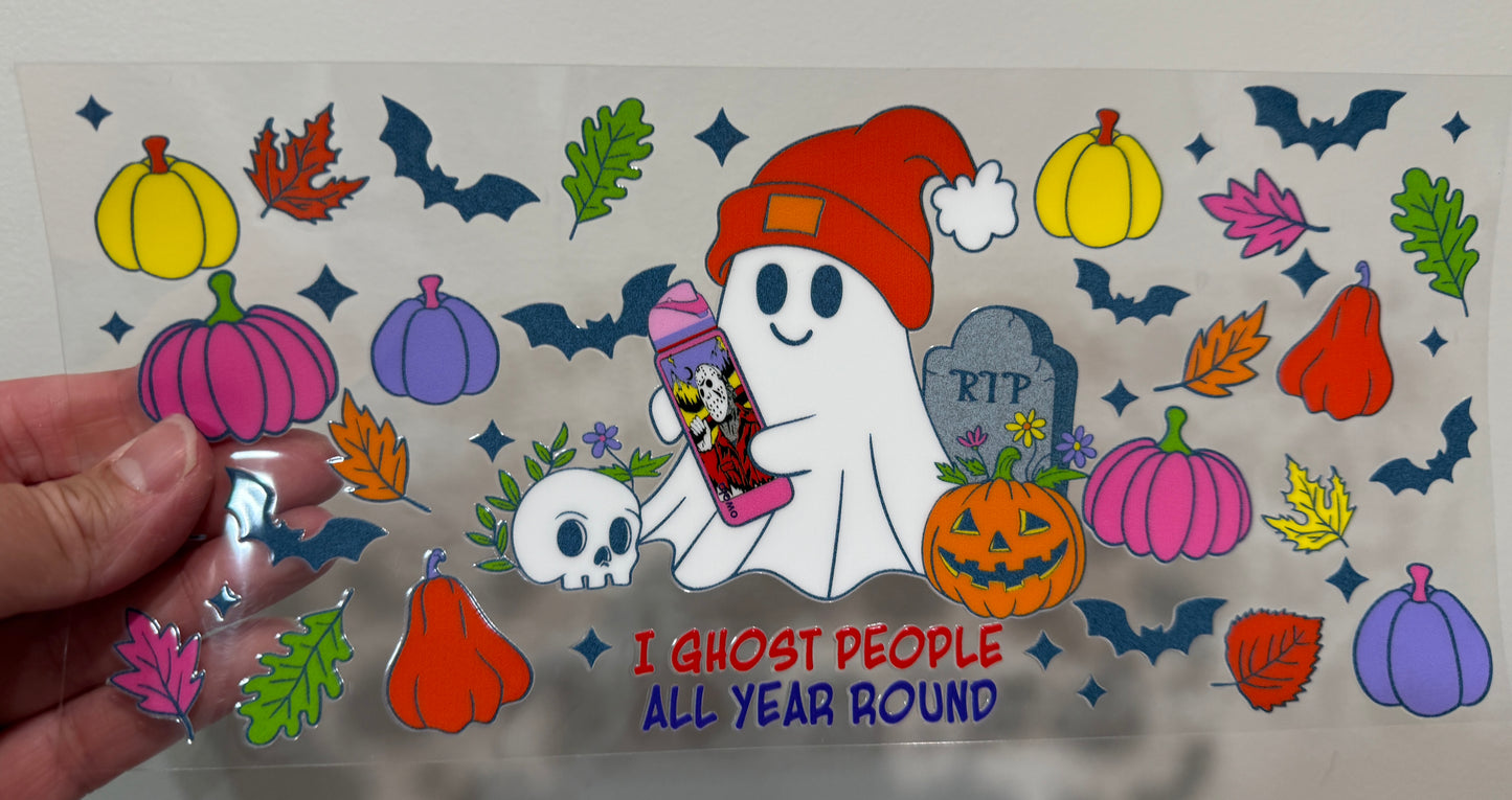 B1 Ghost People UV DTF Wrap