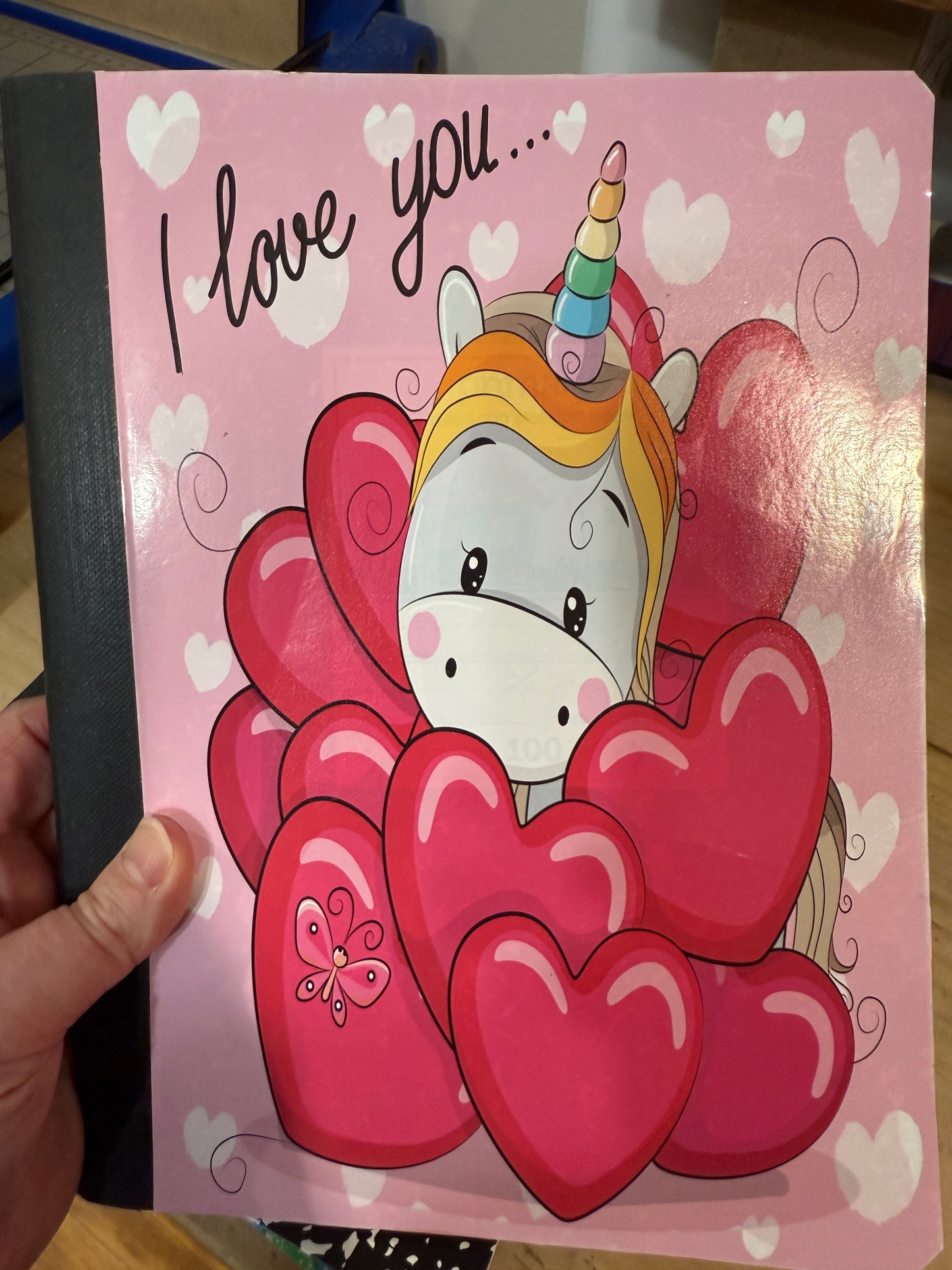 Composition Notebook Cover and Matching Back Permanent Vinyl