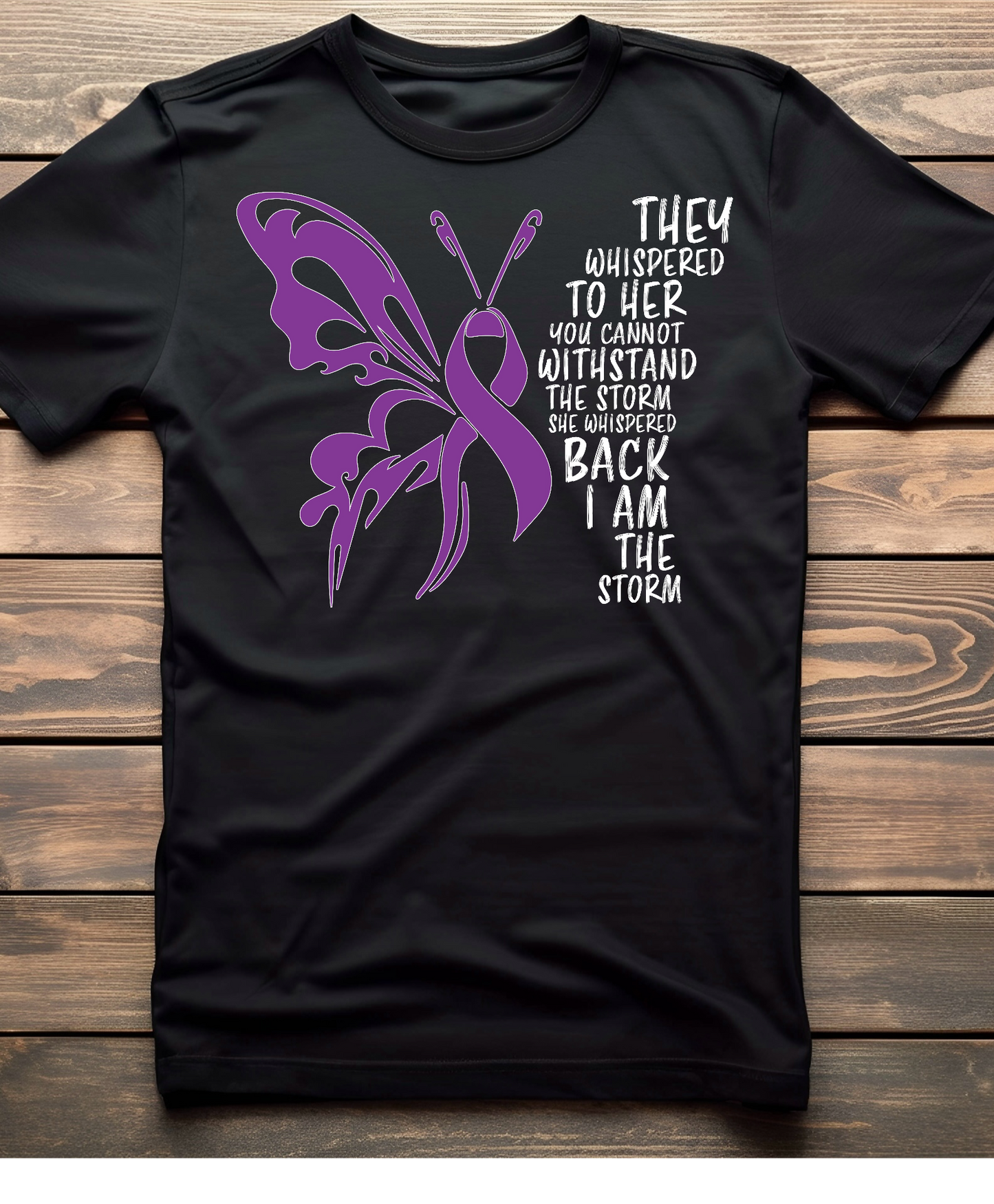 I Am The Storm Ready to Press DTF Print