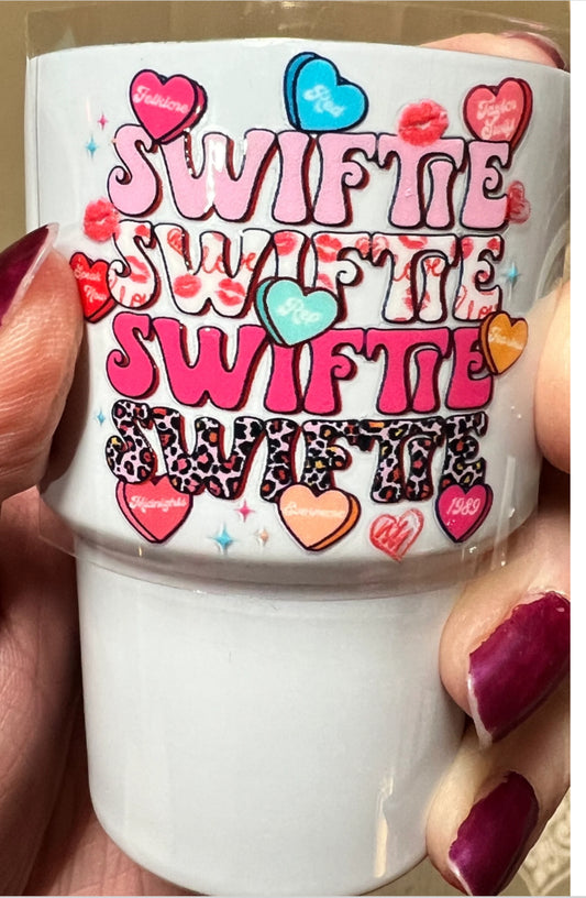 Mini Swiftie 1.65” x 1.5” UV DTF Decal