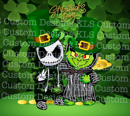 St. Patricks Day 20 Oz Skinny Permanent Vinyl