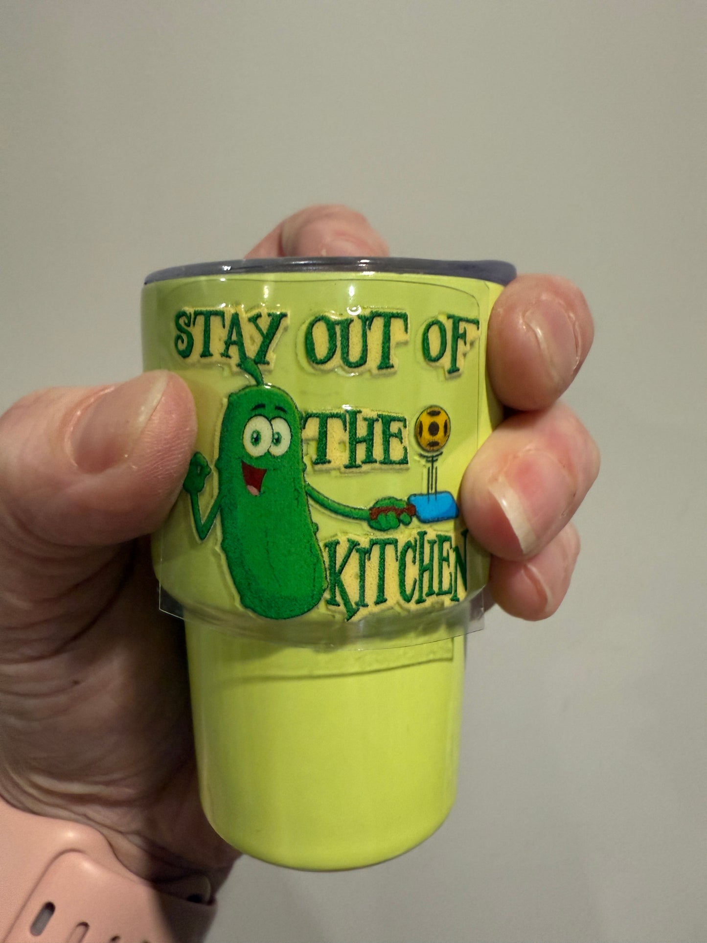 Pickleball Shot Glass UV DTF Decal