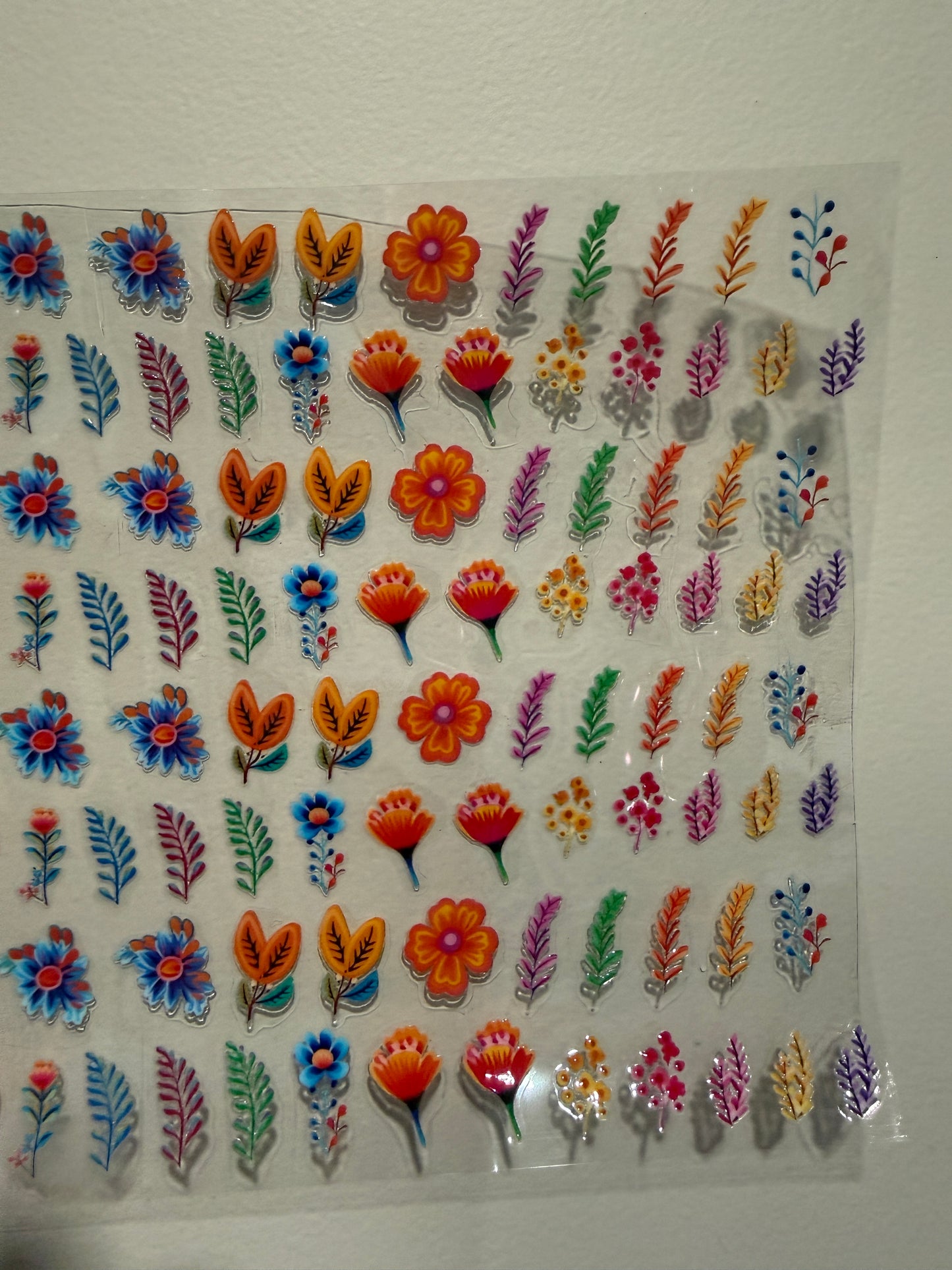22R Summer Floral Clip Sheet - this sheet is intended to be cut up and placed using your own creative style. (Copy)