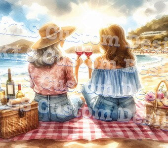Beach Wine Sun Friends 20 Oz Skinny Permanent Vinyl