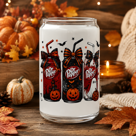 Halloween Soda Pop 4” Tall Decal