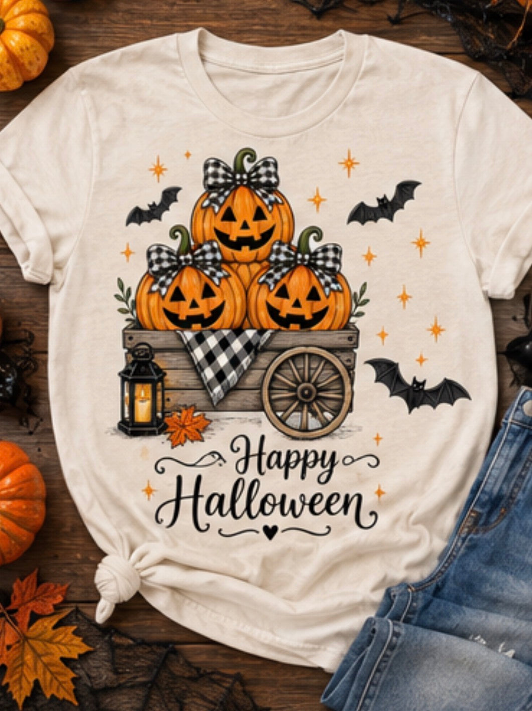 Happy Halloween Ready To Press DTF Print