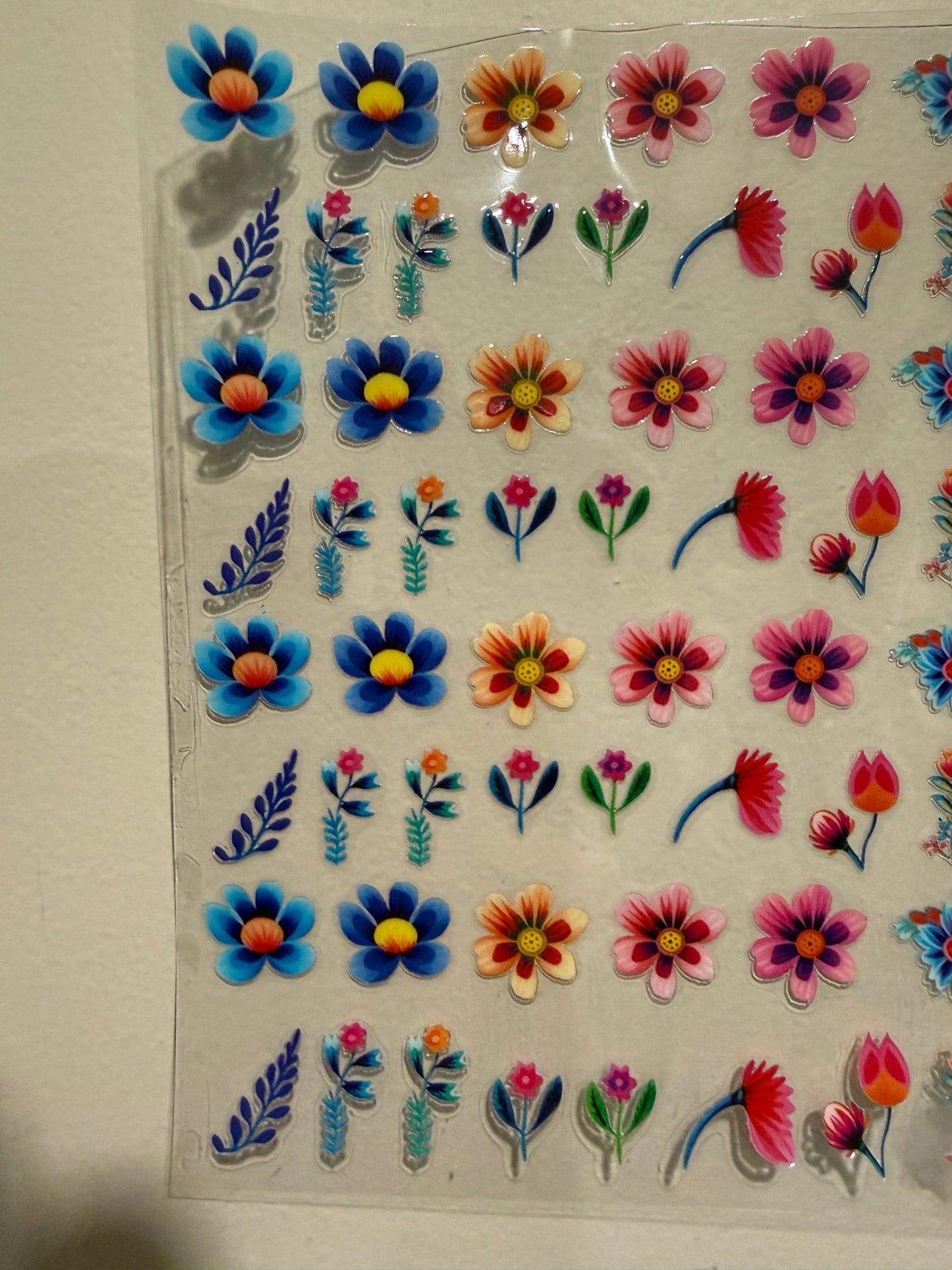 22R Summer Floral Clip Sheet - this sheet is intended to be cut up and placed using your own creative style. (Copy)