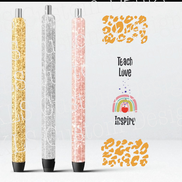 16R Teacher UV DTF Pen Wrap