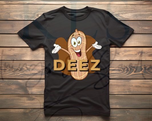 Deez Nuts Ready To Press DTF Print