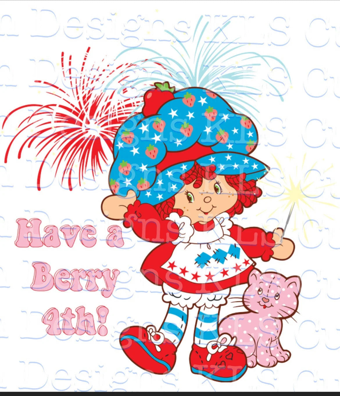 Have A Berry 4th Ready To Press DTF Print