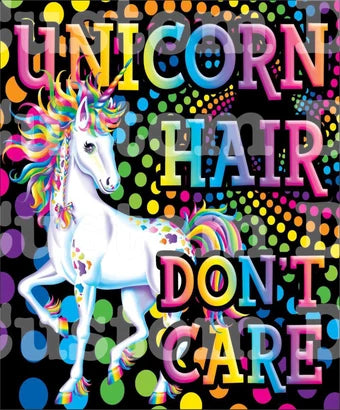 Unicorn Hair Don’t Care 20 Oz Skinny Permanent Vinyl