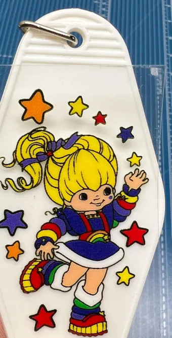 Keychain Rainbow Sprite UV DTF Decal