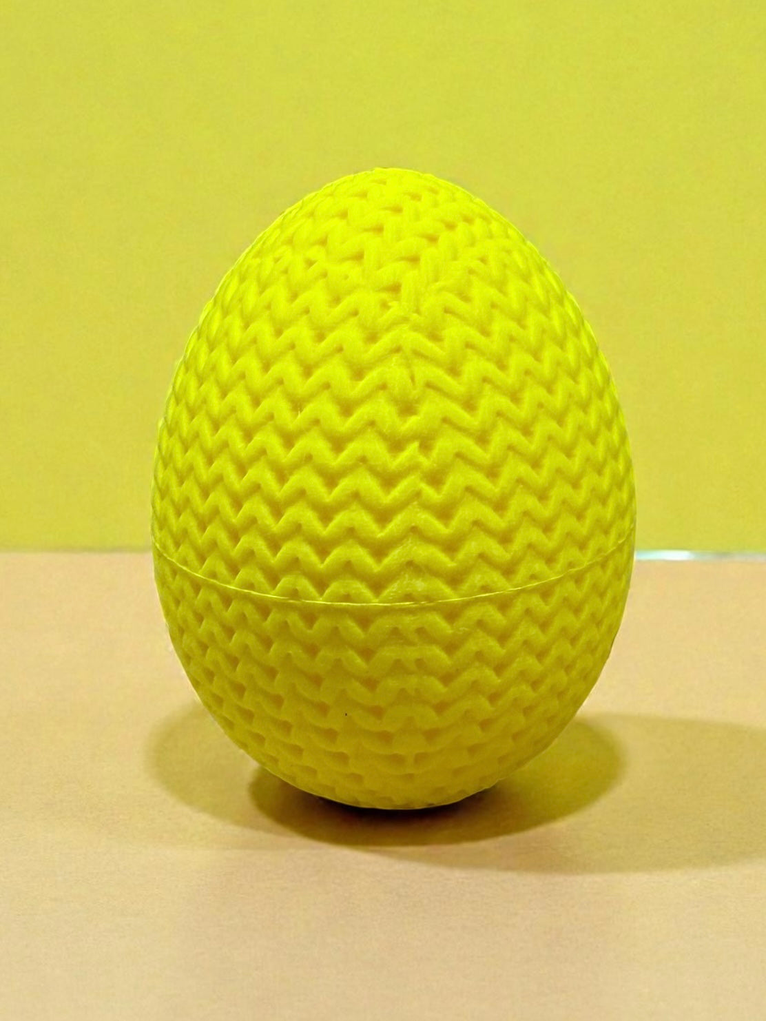 Faux Knitted Hideaway Egg Spring 3D Print Sets