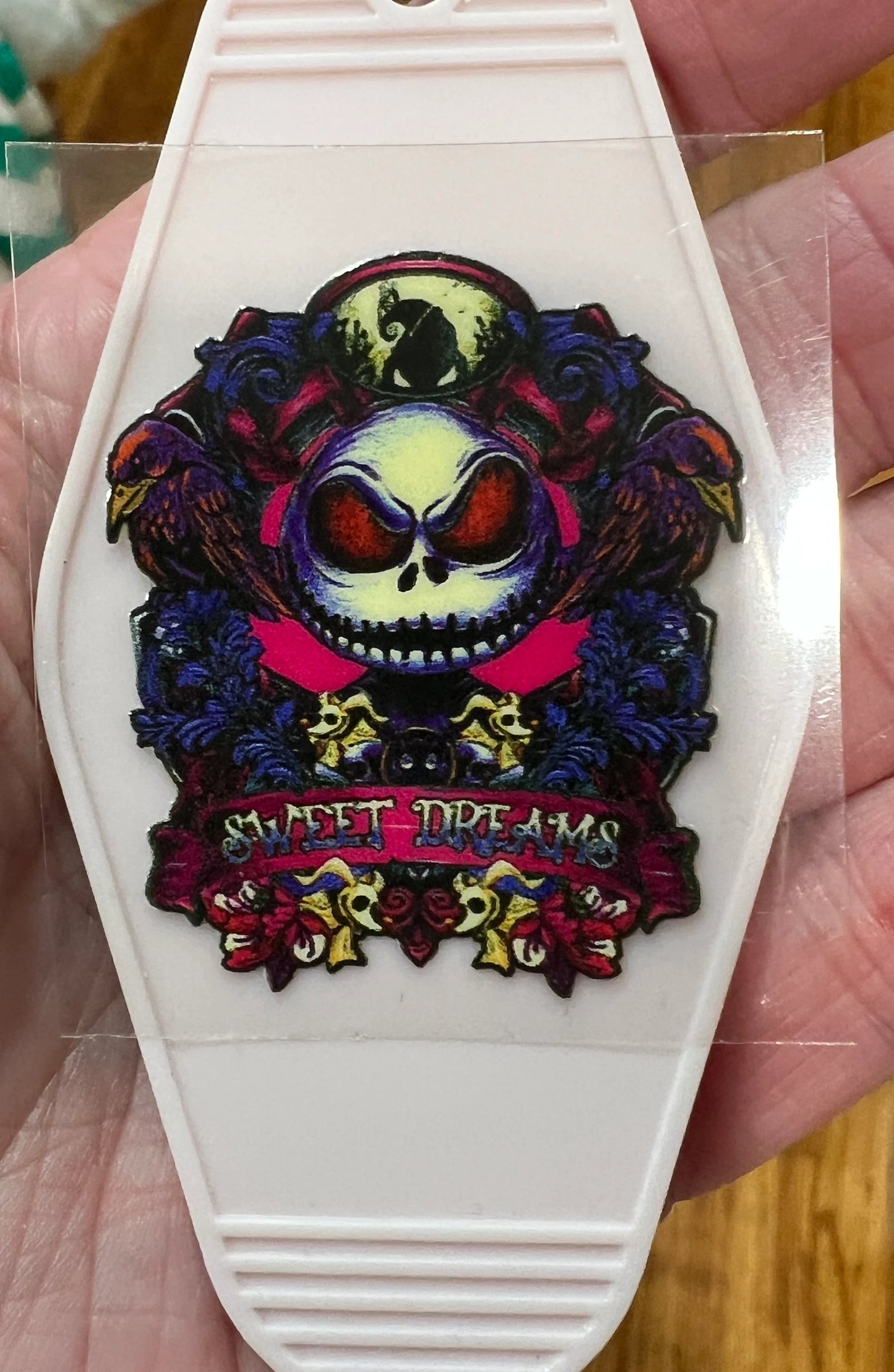 Keychain Skeleton UV DTF Decal
