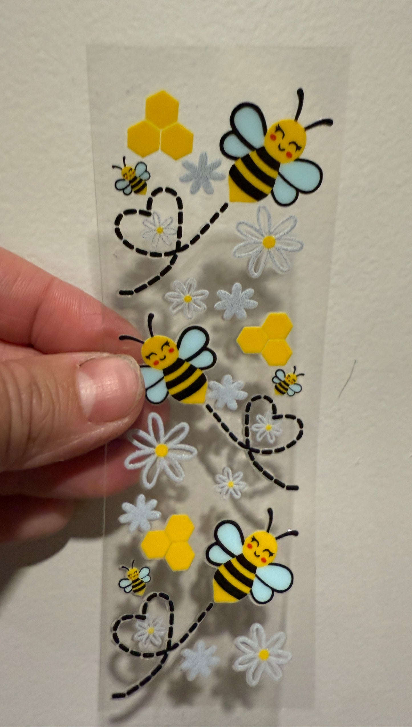 Happy Bees UV DTF Pen Wrap