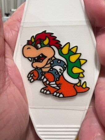 Keychain King Video Game UV DTF Decal