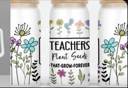 P1 Teachers Plant Seeds UV DTF Wrap