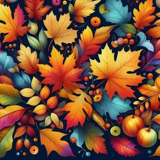 Fall Leaves 20 Oz Skinny Permanent Vinyl