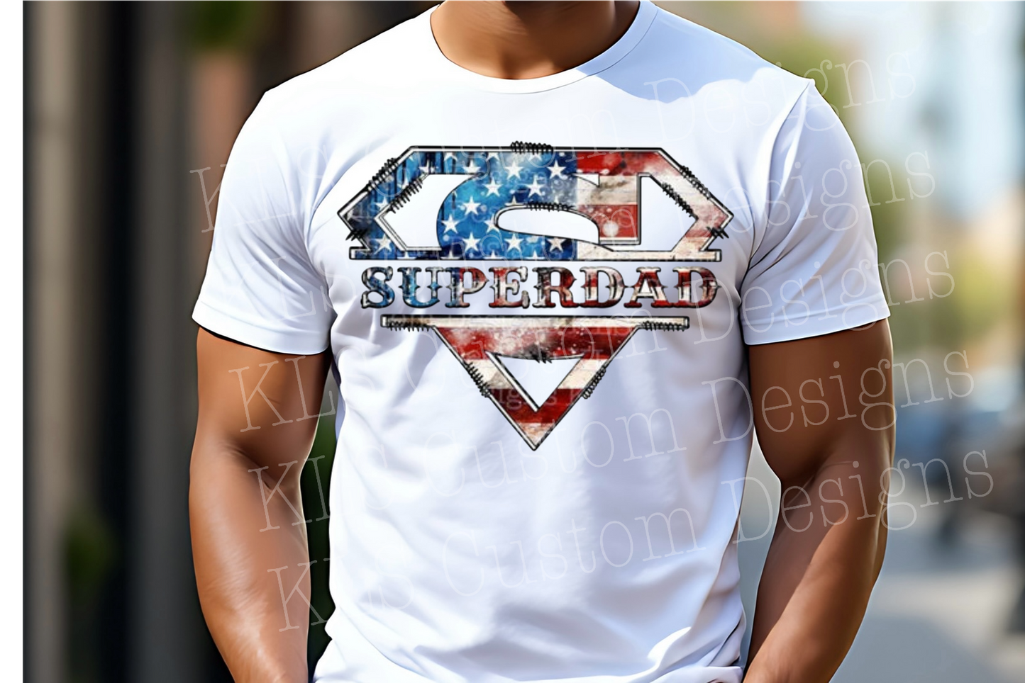 Super Dad Ready To Press DTF Print