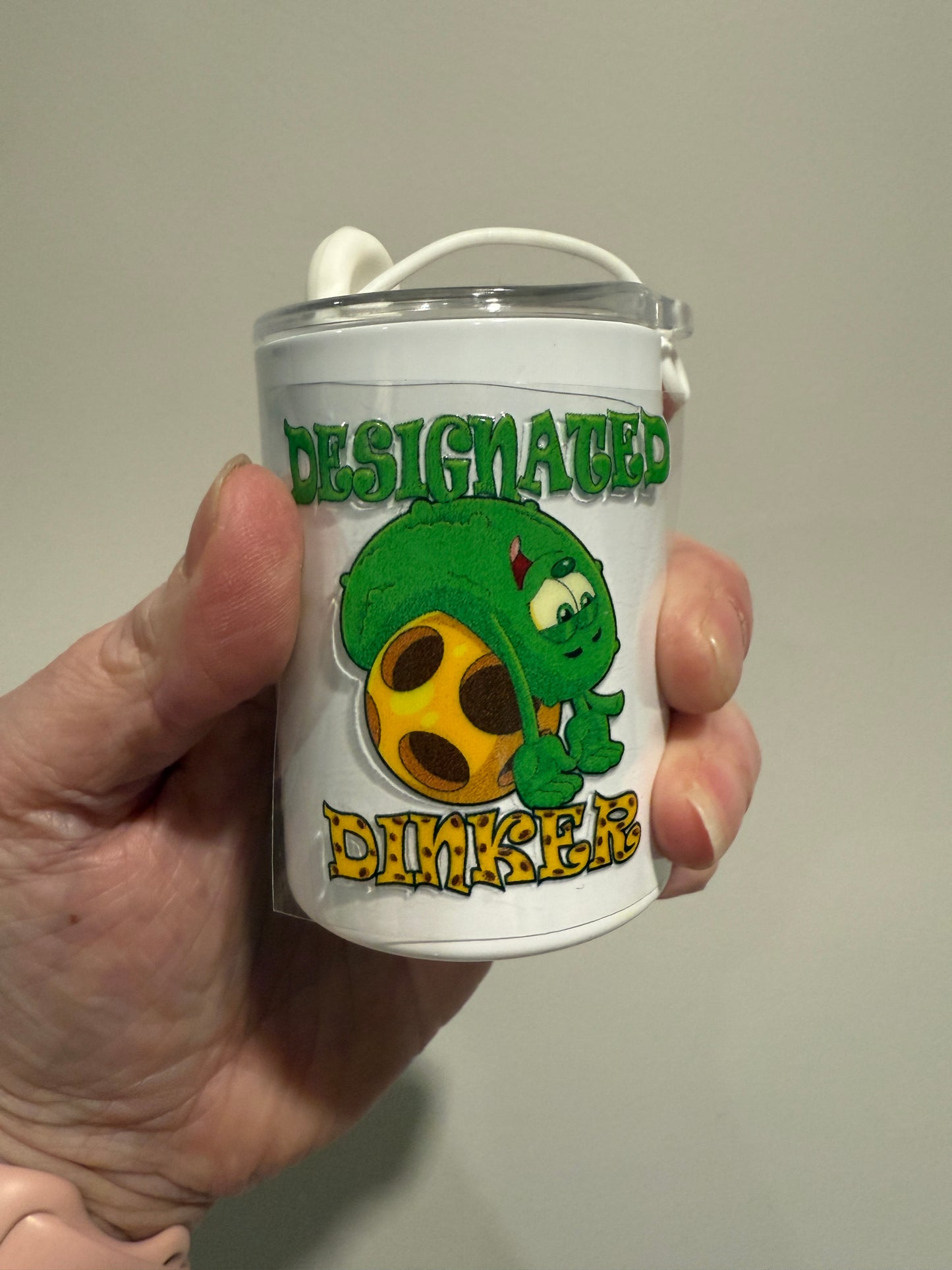 Pickleball Shot Glass UV DTF Decal